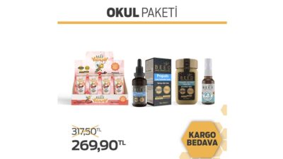 BEE’O PROPOLİS’TEN “OKULA DÖNÜŞ” DESTEĞİ