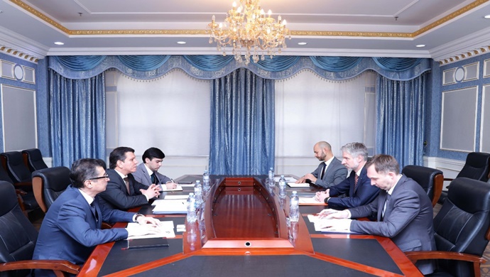 Political consultations between Tajikistan and Latvia