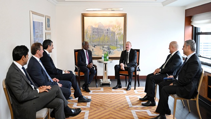 Ilham Aliyev met with Founder, Chairman, and CEO of Global Infrastructure Partners in New York