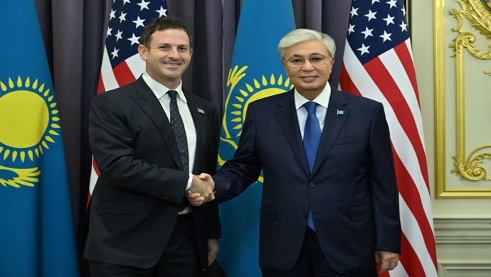 Devlet Başkanı, Goldman Sachs Küresel Enstitüsü Küresel İşler Başkanı Jared Cohen ile bir araya geldi