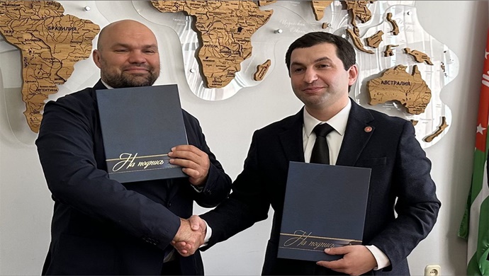 «Молодая Гвардия Единой России» заключила соглашение о сотрудничестве с партией «Единая Абхазия»