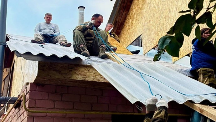 Birleşik Rusya gönüllü kampı “Kursk Frontier”de beşinci vardiya sona erdi