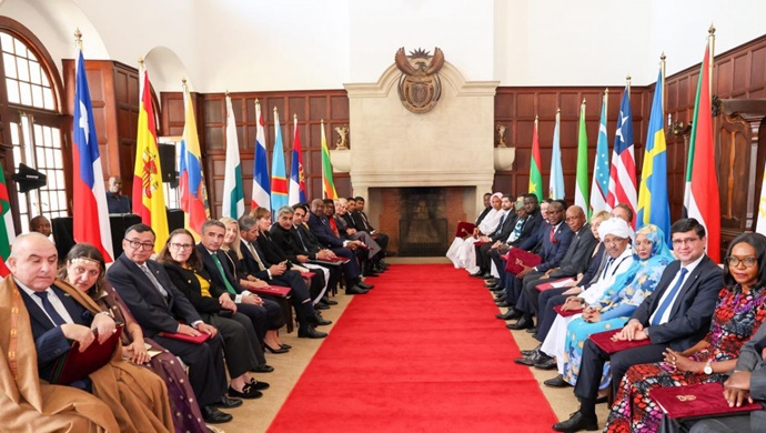 Presentation of Letters of Credence by the Ambassador of Tajikistan