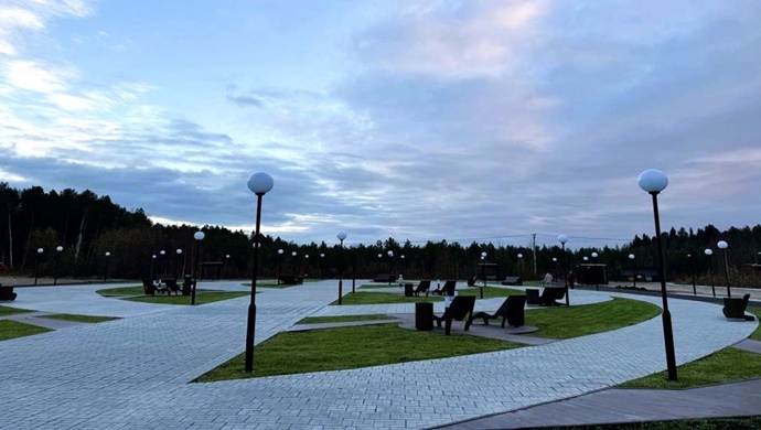 По народной программе «Единой России» в Берёзово ХМАО благоустроили парк отдыха