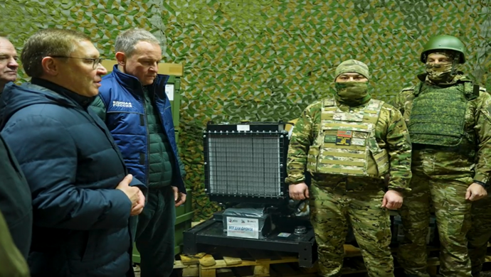 «Единая Россия», фонды «Наша Правда» и «Ветераны СВО и КТО» передали спецтехнику бойцам СВО в Херсонской области