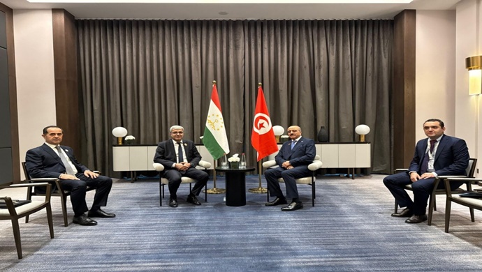Tunus Dışişleri Bakanı ile görüşme